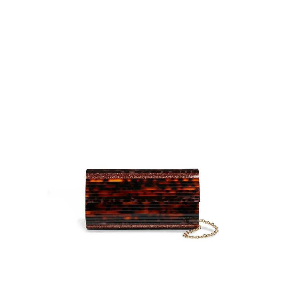 Sondra Roberts Tortoise Shell Clutch